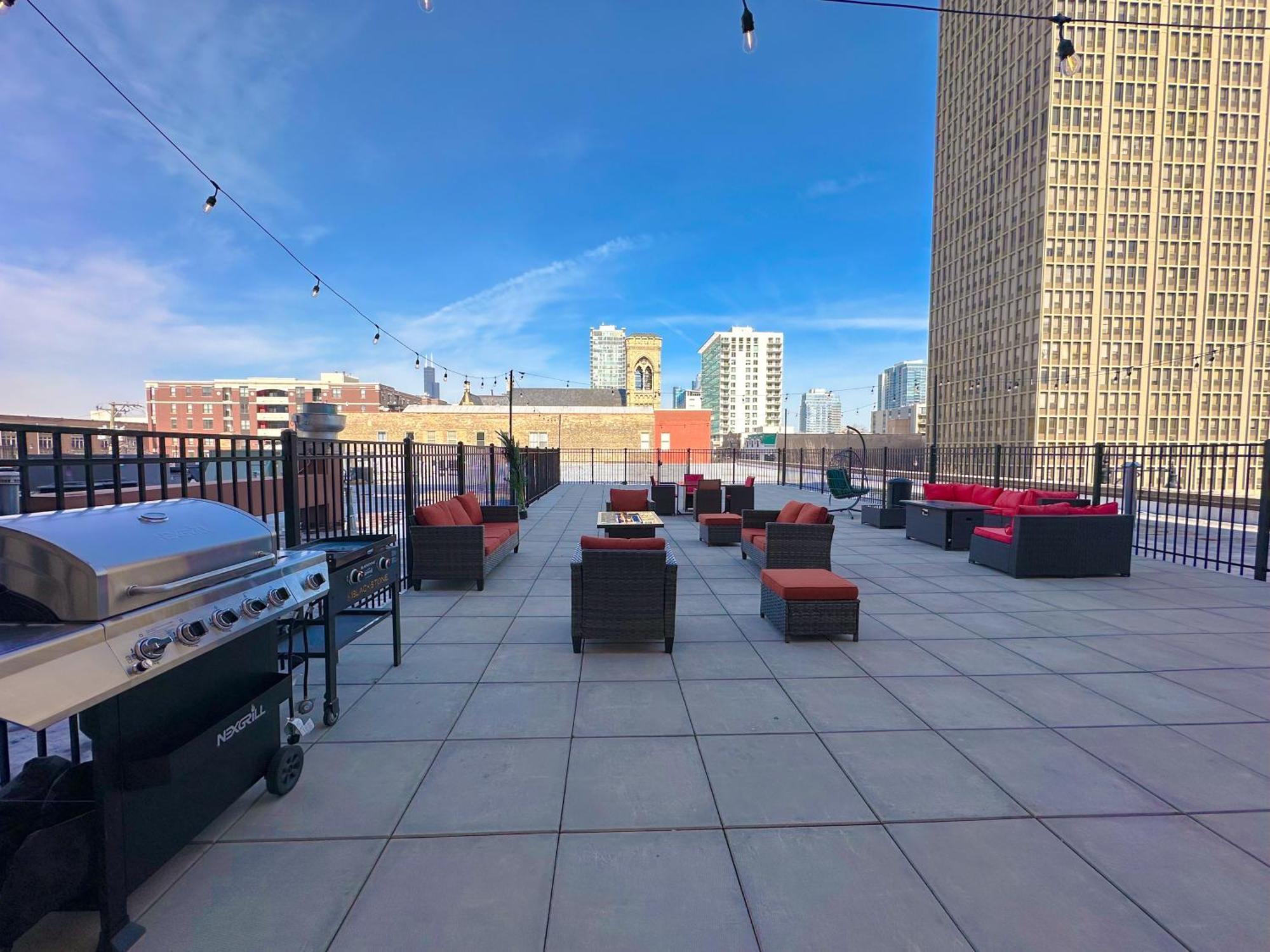 Mccormick Place 3Br Luxury Penthouse Duplex With Personal Rooftop And Optional Parking For 8 Guests In Chicago South Loop Exteriör bild