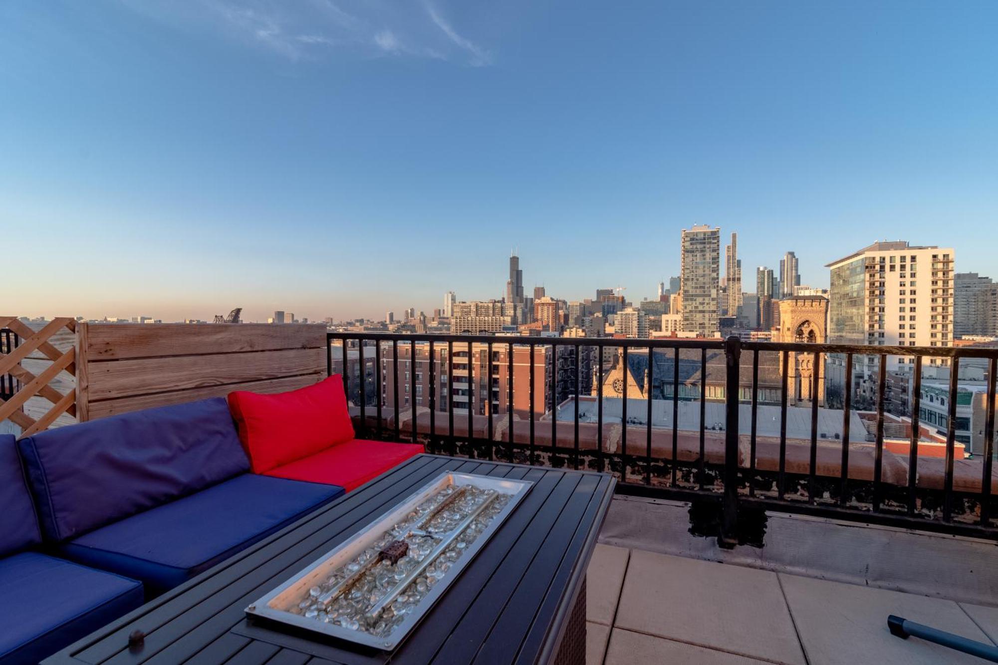 Mccormick Place 3Br Luxury Penthouse Duplex With Personal Rooftop And Optional Parking For 8 Guests In Chicago South Loop Exteriör bild